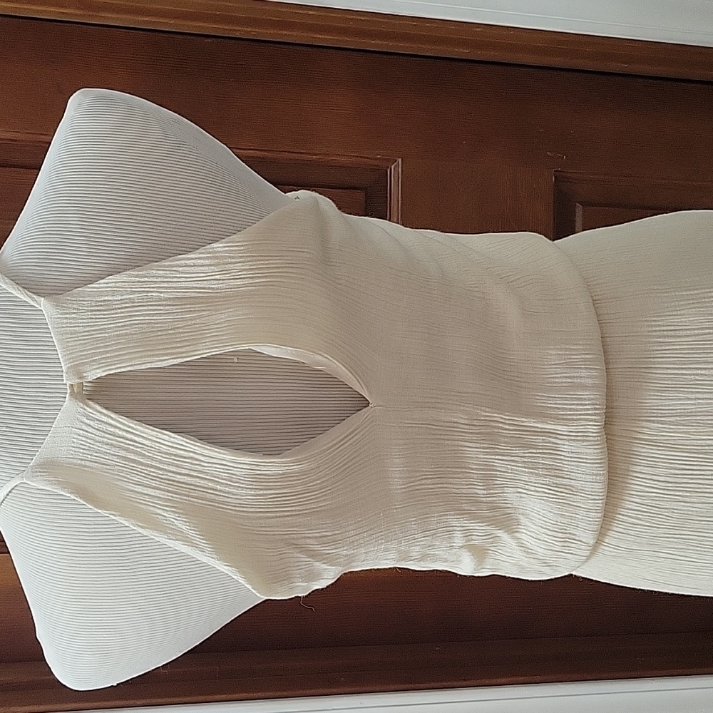 All in Favor Cream Halter Maxi Dress - Picture 5 of 7